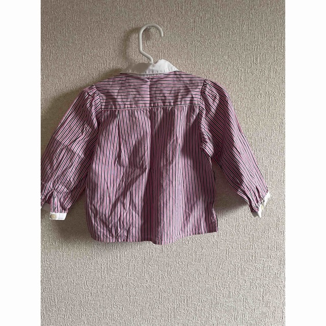 Ralph Lauren(ラルフローレン)のラルフローレン　ストライプシャツ　90cm キッズ/ベビー/マタニティのキッズ服女の子用(90cm~)(ブラウス)の商品写真