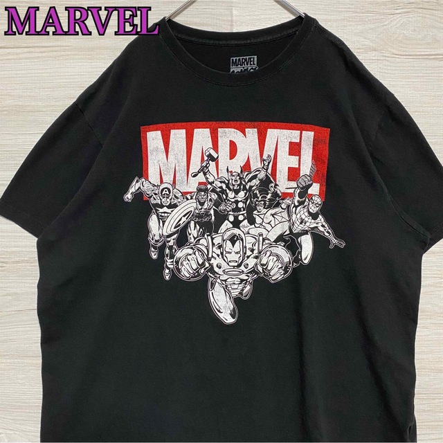 【入手困難】marvel マーベル Tシャツ 2XLサイズ 海外 一点物 レア | フリマアプリ ラクマ