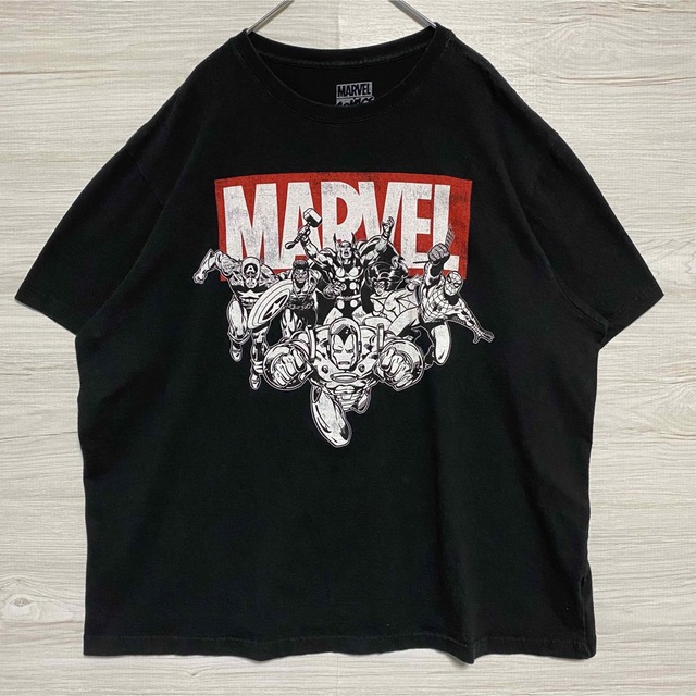 【入手困難】marvel マーベル Tシャツ 2XLサイズ 海外 一点物 レア