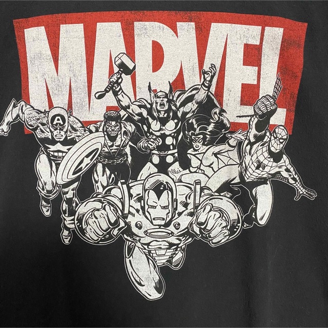 【入手困難】marvel マーベル Tシャツ 2XLサイズ 海外 一点物 レア