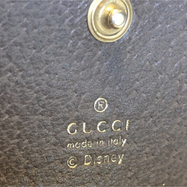 Gucci - ☆ GUCCI x Disney☆ マイクロGGスプリーム コンパクト財布の