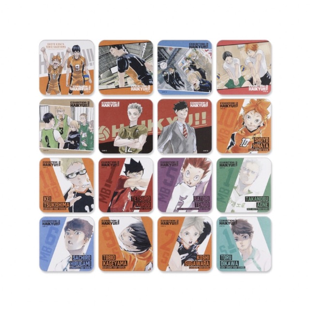 新品】ハイキュー‼︎ アートコースター 第5弾 原画展の通販 by 新品】ハイキュー‼︎ アートコースター 第5弾 原画展の通販 by