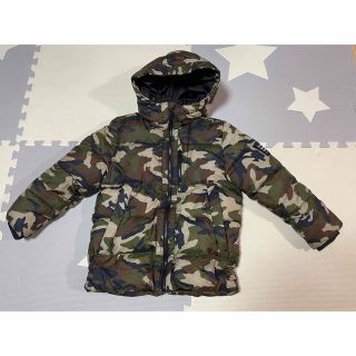 ザラキッズ(ZARA KIDS)のZARA kids ダウンジャケット　カモフラ　迷彩(ジャケット/上着)