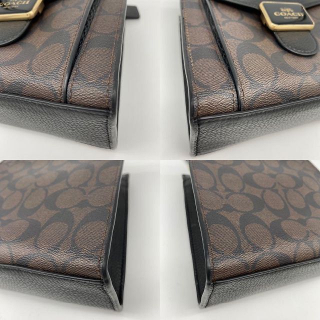 極美品】coach 2way PVC シグネチャー ショルダー ミニバッグ 定番 www