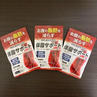 3袋セット お腹の脂肪を減らす ダイエットサプリ 体脂サポート 機能性表示食品(ダイエット食品)