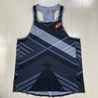 アシックス(asics)のアシックス ASICS TRACK ELITE シングレット XL ランシャツ(陸上競技)