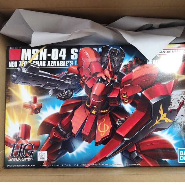 MSN-04 サザビー HG 1/144 ガンプラ 完成品