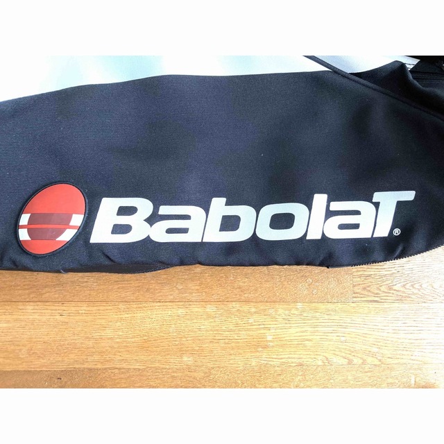 Babolat(バボラ)の【希少】バボラ『バボラチーム』テニスラケットバッグ／リュック／ラケットケース／黒 スポーツ/アウトドアのテニス(バッグ)の商品写真