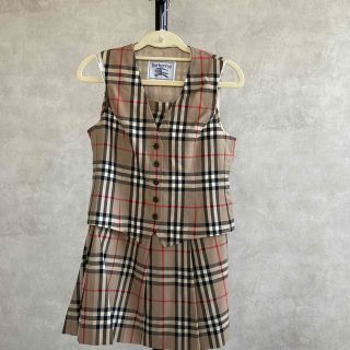 BURBERRY   Burberry セットアップ ベスト スカート セット バーバリー