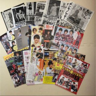 カンジャニエイト(関ジャニ∞)の関ジャニ∞★切り抜き27枚と小冊子1冊(音楽/芸能)