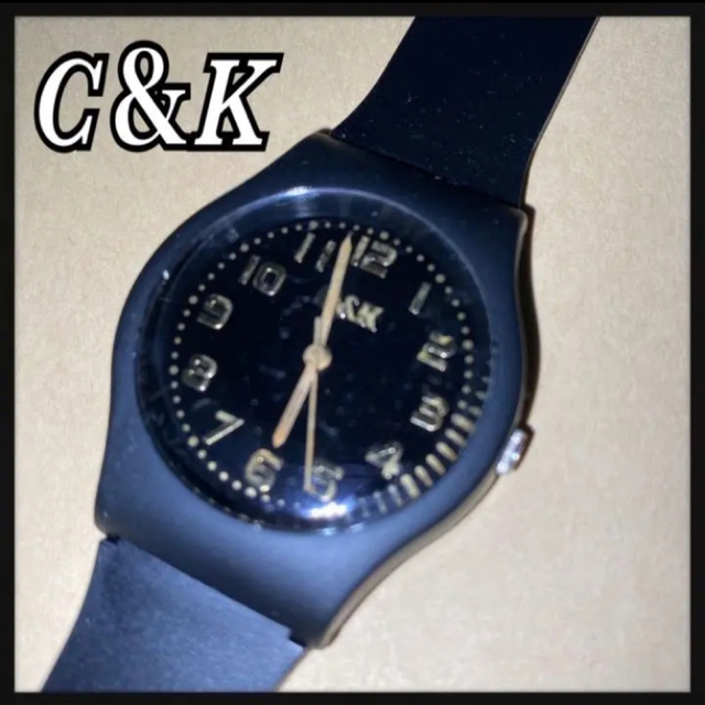 【C＆K】ライブ物販購入品　アナログ腕時計 メンズの時計(腕時計(アナログ))の商品写真