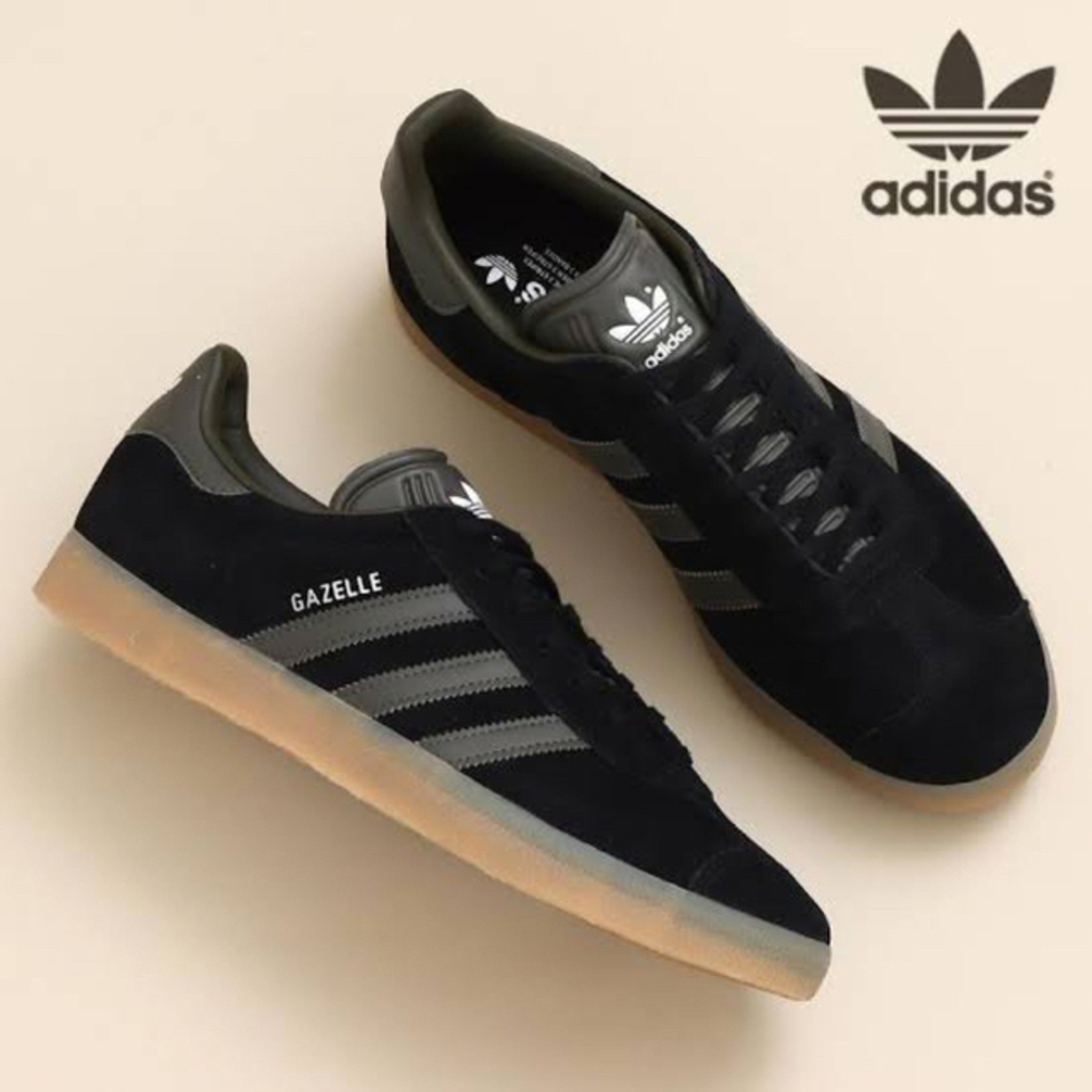 adidas(アディダス)の29.5cm adidas GAZELLE black grey 新品 ガゼル メンズの靴/シューズ(スニーカー)の商品写真