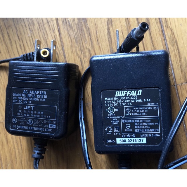 ACアダプター　スイッチング電源　ジャンク スマホ/家電/カメラの生活家電(変圧器/アダプター)の商品写真