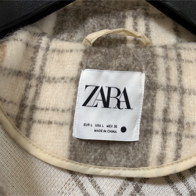 ZARA(ザラ)のZARA✦チェック柄オーバーシャツ レディースのジャケット/アウター(その他)の商品写真