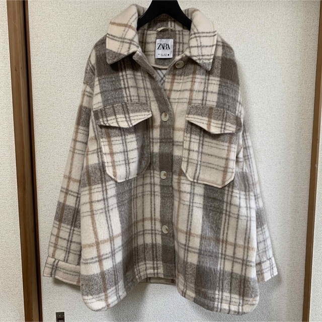 ZARA(ザラ)のZARA✦チェック柄オーバーシャツ レディースのジャケット/アウター(その他)の商品写真