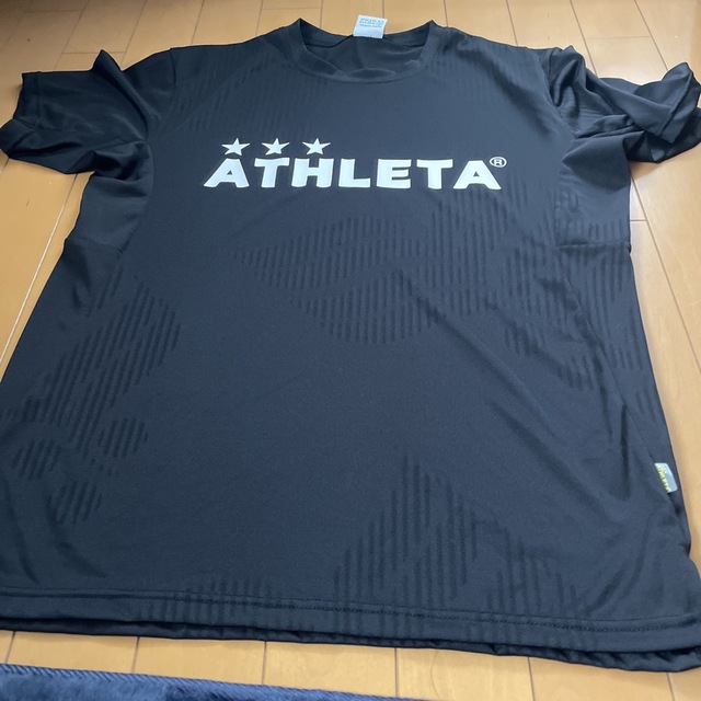 ATHLETA(アスレタ)のTシャツ　黒　アスレタ メンズのトップス(Tシャツ/カットソー(半袖/袖なし))の商品写真