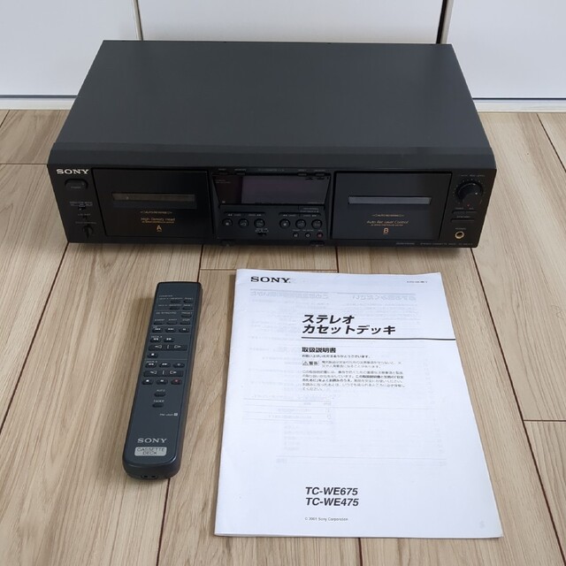 SONY/カセットデッキ/TC-WE475 超爆安 10200円 www.gold-and-wood.com