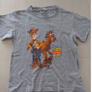 トイストーリー(トイ・ストーリー)のディズニー　トイ・ストーリー2半袖Tシャツ　グレー(Tシャツ/カットソー)