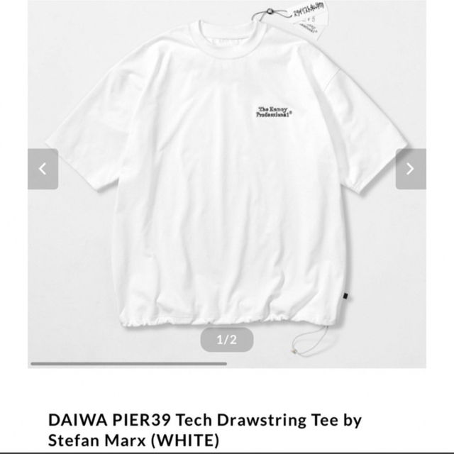 保証書付】 ennoy DAIWA PIER39 Tech Drawstring Tee veme.fi