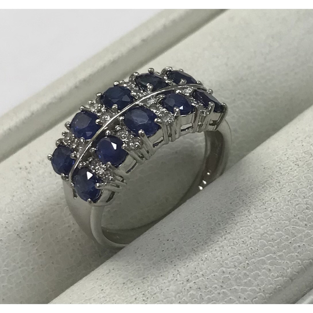 暖色系 Pt900ダイヤモンドリング2.00ct 12.95g - 通販 - www