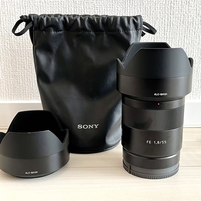 偉大な SONY - SEL55F18Z ZA F1.8 55mm FE T* 美品 Sonnar レンズ(単