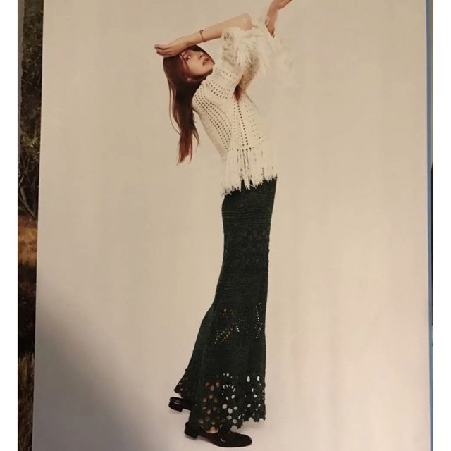 FRAY I.D(フレイアイディー)のグリーンロングスカート マーメイド フレイアイディー レディースのスカート(ロングスカート)の商品写真
