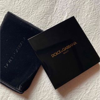 ドルチェアンドガッバーナ(DOLCE&GABBANA)のDOLCE&GABBANA コンパクトミラー　鏡　拡大鏡　ドルチェ&ガッバーナ(ボトル・ケース・携帯小物)