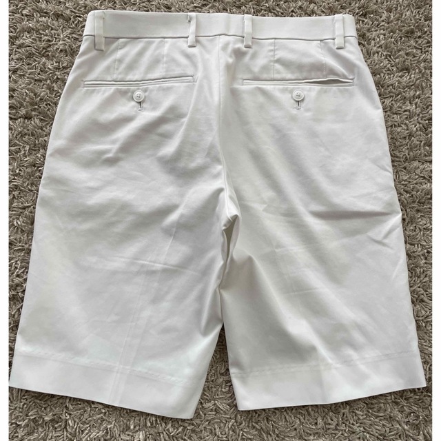 UNIQLO(ユニクロ)の感動イージーショーツ　ホワイト　XSサイズ メンズのパンツ(ショートパンツ)の商品写真