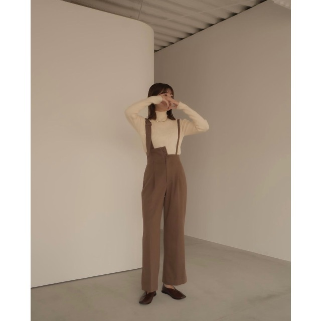 Kastane - 【完売商品】Eaphi assort asymmetry salopette