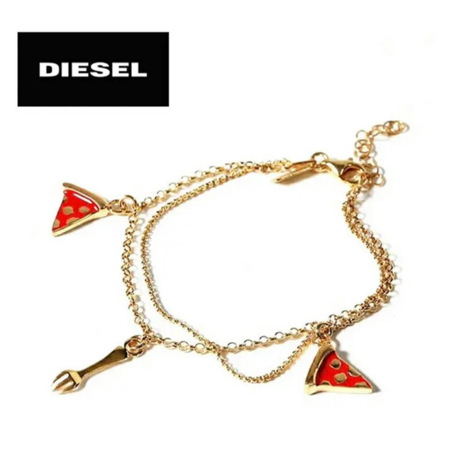 ★DIESEL ディーゼル レディース★真鍮製 チェーンブレスレット