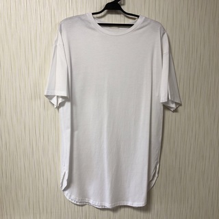 ジーユー(GU)のGU ホワイトTシャツ　L(Tシャツ/カットソー(半袖/袖なし))