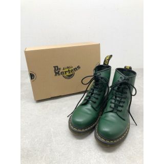 ドクターマーチン(Dr.Martens)のDr.Martens(ドクターマーチン) 1460 GREEN 8ホール レースアップ ブーツ【中古】【007】(ブーツ)