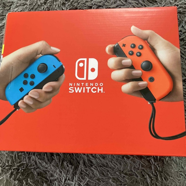 新品Nintendo Switch本体 ネオンブルーレッド 新パッケージ 小型 新品Nintendo Switch本体 ネオンブルーレッド 新パッケージ 小型