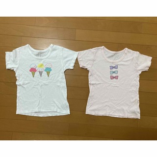 ベルメゾン(ベルメゾン)のベルメゾン　女児　肌シャツ2枚　サイズ130(Tシャツ/カットソー)