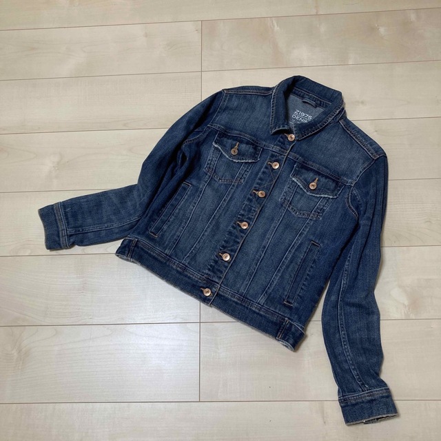 ZARA BASIC ザラ デニムジャケット　Gジャン Z1975 DENIM | フリマアプリ ラクマ