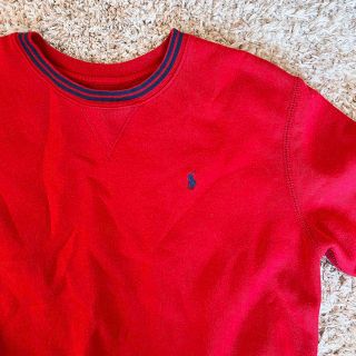 ラルフローレン(Ralph Lauren)の【美品】ラルフローレン♡ 赤 ﾕﾆｾｯｸｽ L(トレーナー/スウェット)