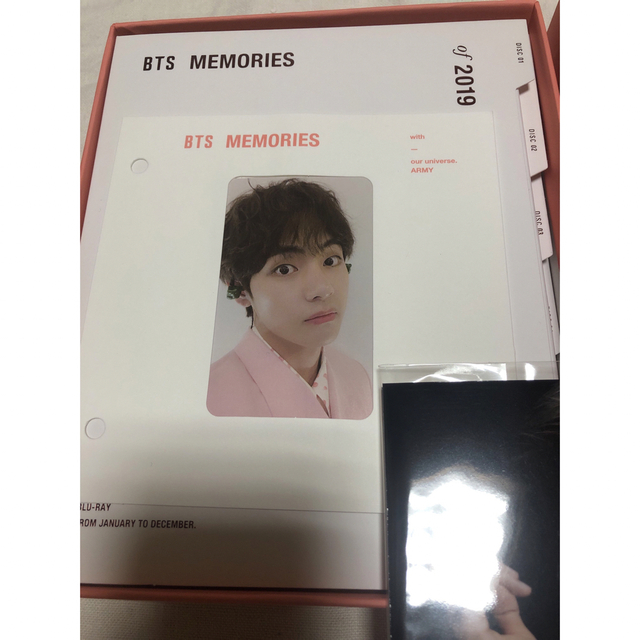 アイドル BTS メモリーズ2019 Blu-ray 未再生 トレカ テヒョン ネット