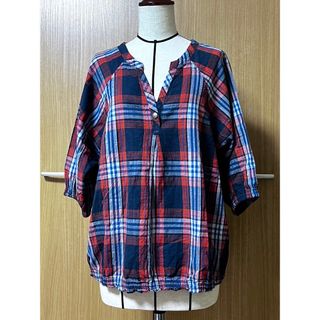 サニークラウズ(Sunny clouds（FELISSIMO）)の【サニークラウズ】【フェリシモ】ブラウス　チェック(シャツ/ブラウス(長袖/七分))