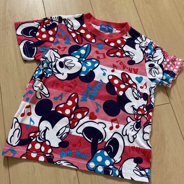 Disney(ディズニー)の東京ディズニーリゾート★ランド★Disney★半袖★Tシャツ★ミニーマウスピンク キッズ/ベビー/マタニティのキッズ服女の子用(90cm~)(Tシャツ/カットソー)の商品写真