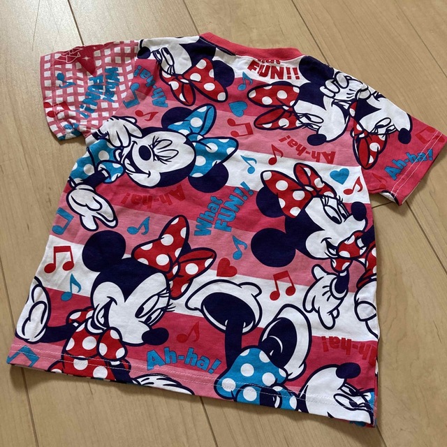 Disney(ディズニー)の東京ディズニーリゾート★ランド★Disney★半袖★Tシャツ★ミニーマウスピンク キッズ/ベビー/マタニティのキッズ服女の子用(90cm~)(Tシャツ/カットソー)の商品写真