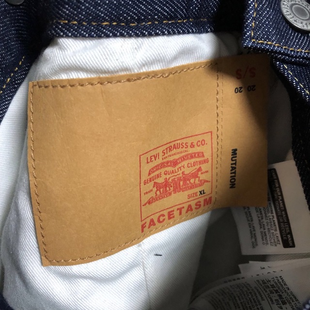 FACETASM(ファセッタズム)のKOHH着用　FACETASM Levi’s デニム　ベスト メンズのトップス(ベスト)の商品写真