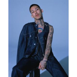 ファセッタズム(FACETASM)のKOHH着用　FACETASM Levi’s デニム　ベスト(ベスト)