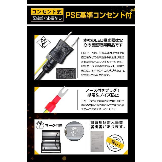 PLATINUM 投光器 LED投光器 LED作業灯 100W 1400W相当 ブティック 6421円 