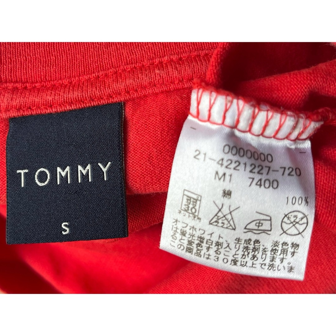 TOMMY(トミー)のTOMMY COTTON LONG SLEEVE TEE SIZE S メンズのトップス(Tシャツ/カットソー(七分/長袖))の商品写真