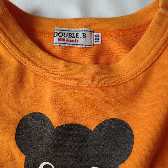 DOUBLE.B(ダブルビー)のDOUBLE.B Tシャツ １００cm キッズ/ベビー/マタニティのキッズ服男の子用(90cm~)(Tシャツ/カットソー)の商品写真