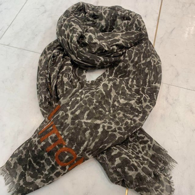 LOUIS VUITTON ルイヴィトン カモフラ レオパード 大判ストール 何でも