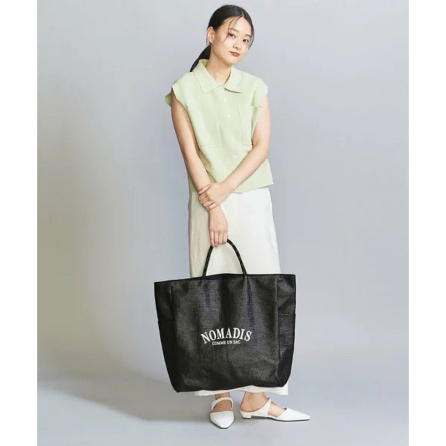 BEAUTY&YOUTH UNITED ARROWS(ビューティアンドユースユナイテッドアローズ)の★新品未使用★NOMADIS SAC メッシュ リバーシブル トートバッグ レディースのバッグ(トートバッグ)の商品写真