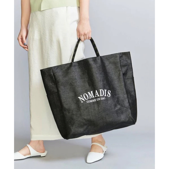 BEAUTY&YOUTH UNITED ARROWS(ビューティアンドユースユナイテッドアローズ)の★新品未使用★NOMADIS SAC メッシュ リバーシブル トートバッグ レディースのバッグ(トートバッグ)の商品写真