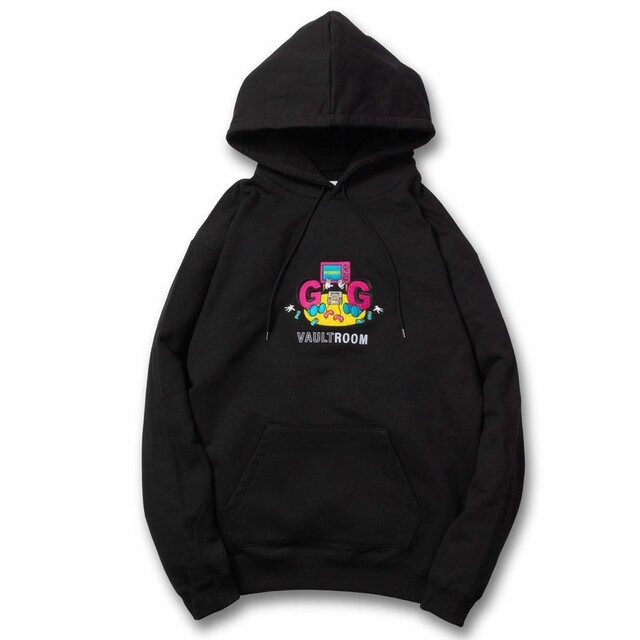 vaultroom GG HOODIE / BLK