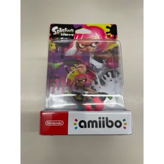 【新品】未使用 amiibo アミーボ ガール ネオンピンク スプラトゥーン(ゲームキャラクター)